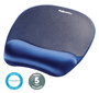 Fellowes Alfombrilla con Reposamuñecas Memory Foam Azul
